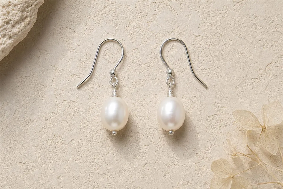 Boucles d'Oreilles Perles — Serie 01