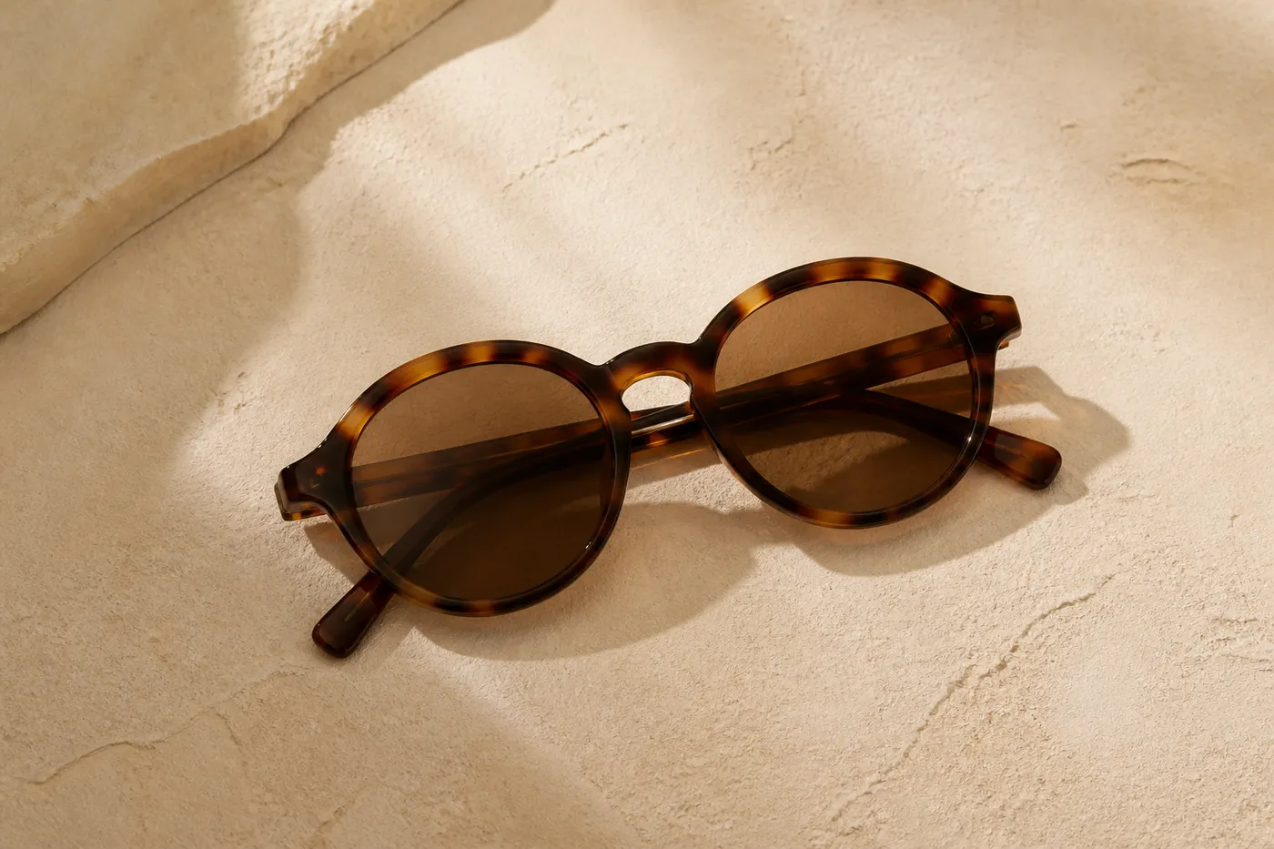 Lunettes de Soleil Rondes Maison