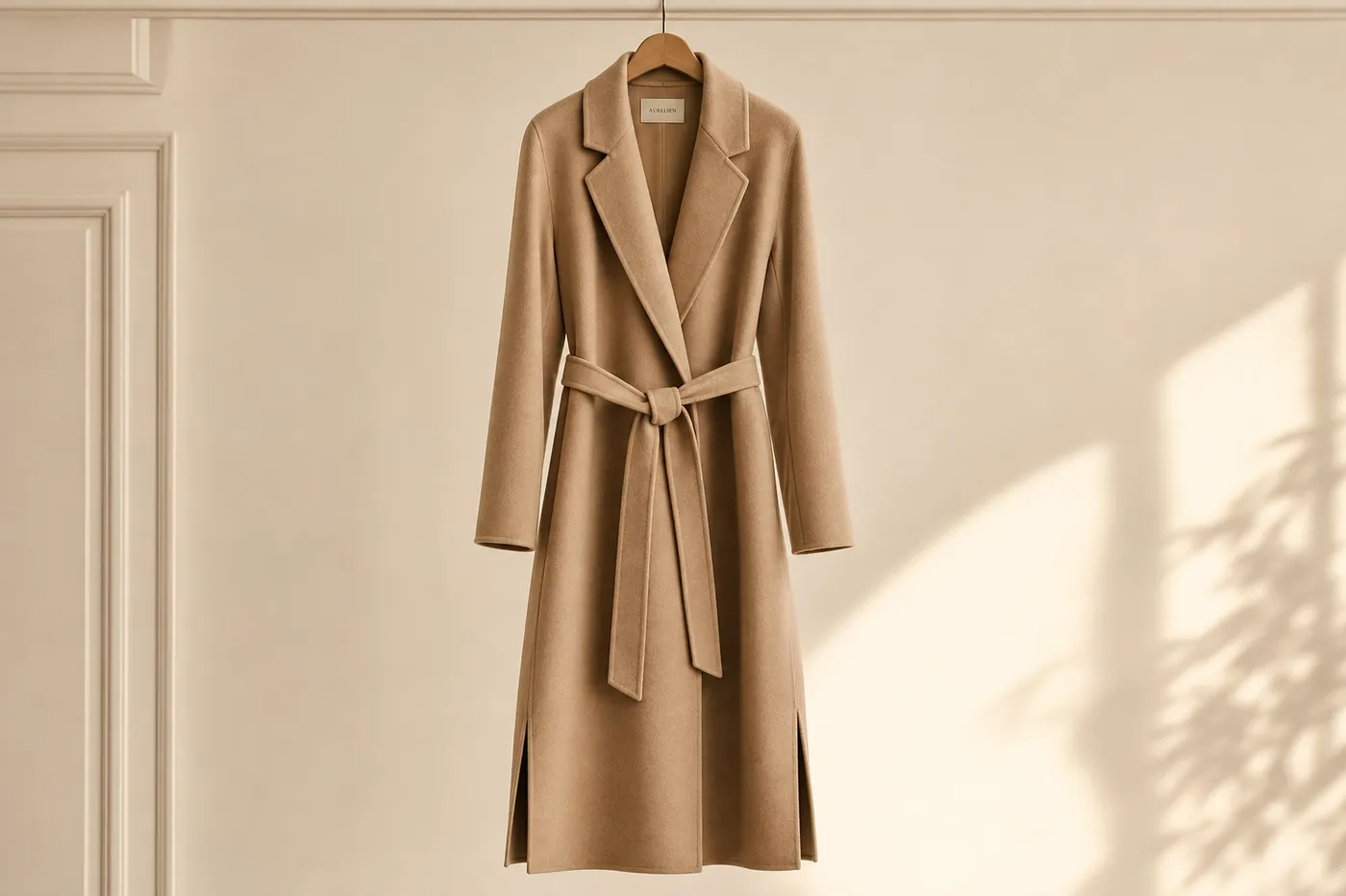 Manteau Long Ceinturé N°08
