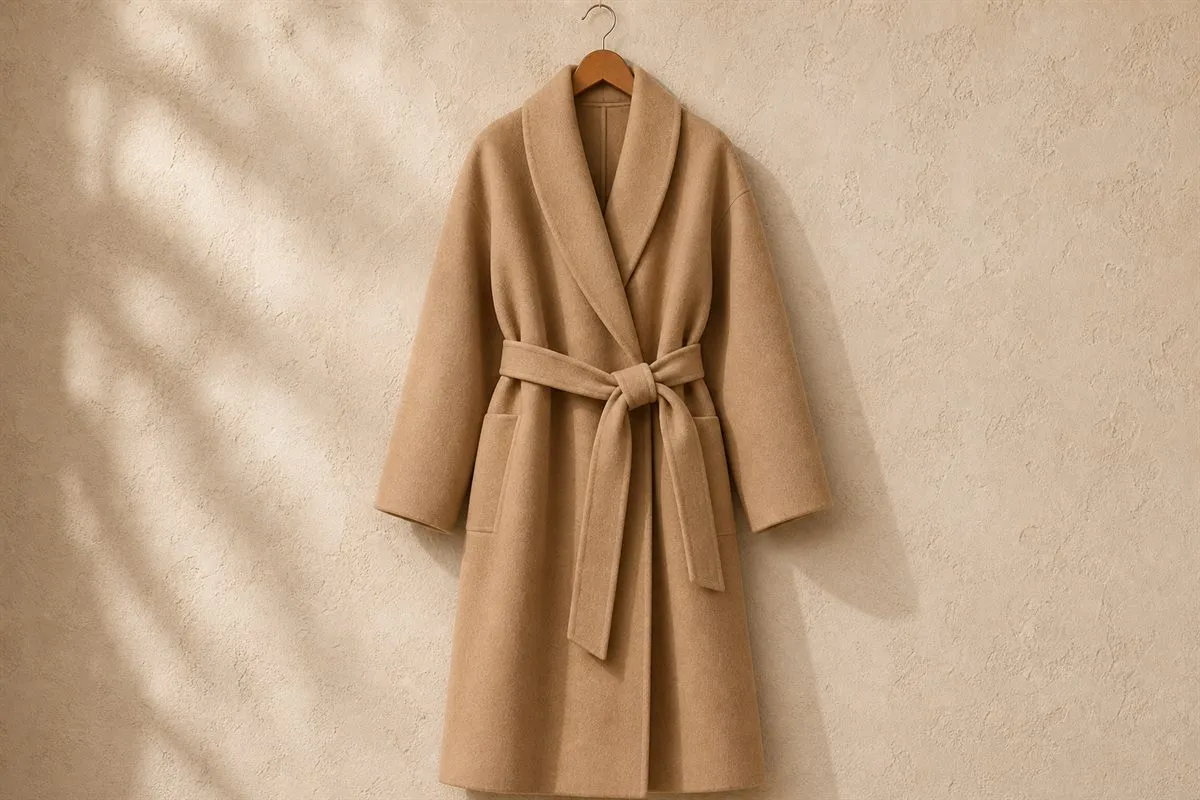 Collection Manteau Peignoir Oversize Ceinturé N°15