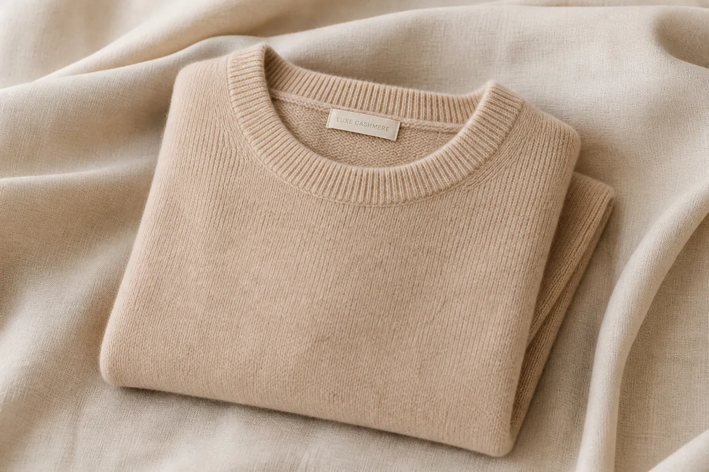 Edition Pull Col Rond en Cachemire